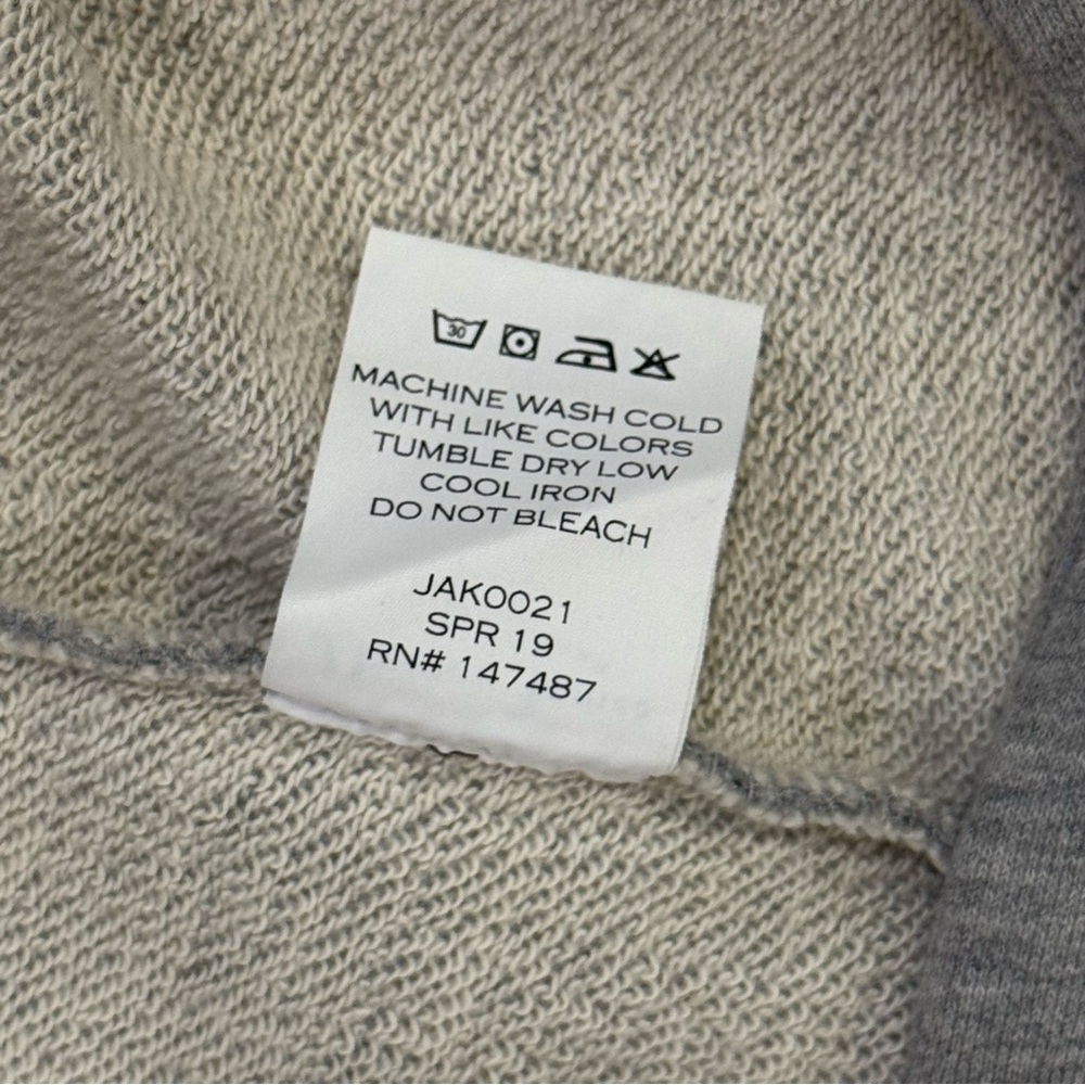 Draper James Shawl Collar Sweatshirt Cardigan Jacket Size XL - Picture 4 of 6